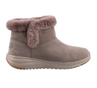 Skechers Femme on-The-Go Stellar Cozy Step Bottine, Dark Taupe Suede, 36 EU