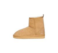 Superdry Suede Sherpa Ankle Snow Boots Beige EU 40-41 Femme