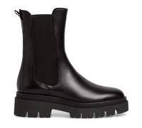 Bottines Femme - TAMARIS 2599241 - Talon Large 4cm - Cuir Noir - Bout Rond 37