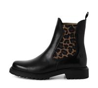 Tamaris Bottines Chelsea 1-25427-41 Femme Noir/léopard Taille 39