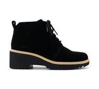 TOMS Bottes tendance à lacets Maude pour femme, Daim noir, 37.5 EU