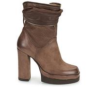 Bottines femmes Airstep / A.S.98 BLOC ZIP Marron 42