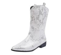 Bottines Femmes Bottines Femmes Décontracté Et Élégant Plate Souple Imperméable Bottine Femme Confortable Chaudes Extérieur Boots Petit Vernies Noires Femme