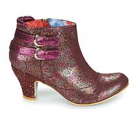 Bottines femmes Irregular Choice THINK ABOUT IT Bordeaux 40