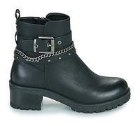 REFRESH - Bottines Femme Noir - Chaussures confortables et polyvalentes - Mode décontractée - Modèle 17291803 (Taille37)