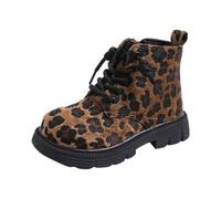 Bottines Fille Bottes Hiver Automne Chaussures Marche Enfant Mode École | Zip Lateral Lacets Fleur Dentelle Semelle Crantee Antiderapante Chaud Confortable Quotidien Soiree Cadeau Chelsea Uni