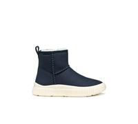 Geox Bottines J Laquinny pour fille, Bleu marine foncé, 33 EU