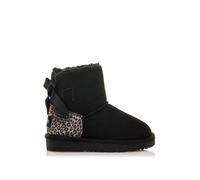 Bottines filles textile sans fermeture- ouverts black 33