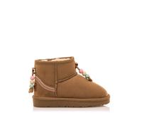 Bottines filles textile sans fermeture- ouverts brown 35