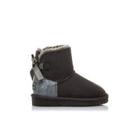 Bottines filles textile sans fermeture- ouverts grey 33