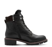 Tamaris Bottes à lacets marron chiné / vert foncé, Taille 36