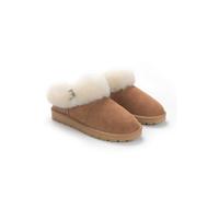 Bottines Fourrées Femme - GOOCE - Mitsuko - Coloris Noisette - Daim de Vache - Talon 2cm 39