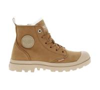 Bottines fourrées PAMPA cuir zip - Palladium - Femme - Beige - Tige moyenne - Fermeture zip 42
