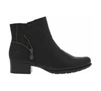 Bottines fourrées zip Rieker femme noir 36