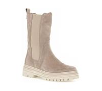 Bottines Gabor 91.724.12 Beige Femme - Cuir - Talon Plat - Hauteur de la tige Moyenne 37