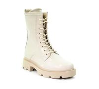 Bottines Gabor BEIGE CASUAL CLOSED BOOTIES - Femme - Talon Plat - Tige Moyenne - Cuir 39
