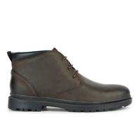 Bottines Geox U36DDB 000FF C6009 Marron Chaussures Homme - Cuir - Lacets 42