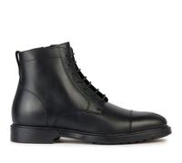 Bottines Geox U36G5A 00064 C9999 Noir Chaussures Homme - Cuir - Lacets 43