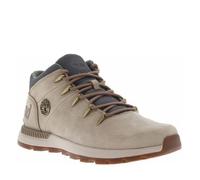 Bottines grèges avec le nom de la marque au talon et à lacets ronds 41,5