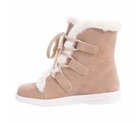 Bottines Hiver Femme Chaudes Imperméables Confortables Bottines Hiver Chaudes Imperméables, Design Confortable pour Quotidien, Extérieur et Temps Froids