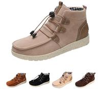 Bottines Hiver Femme Lacet, Bottines Femme Chic Et Confortable, Bottine Antidérapante Botte Assembler 2025 Nouveau Bottes Décontracté Polyvalent Boot Basse Chaussure Grande Taille Bottine