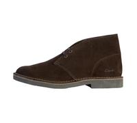 Bottines homme Clarks Desert Bt Evo - Cuir marron - Lacets - Confort exceptionnel 45
