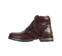 Bottines Homme Cuir Redskins Eternity - Chataigne - Lacets - Talon Plat 43