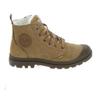 Bottines Hommes PALLADIUM Pampa Hi Zip Mahogany - Cuir - Zip - Haute 41
