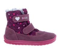 Bottines impermÃ©able bÃ©bÃ© fille Fare Bare Finky Winter Rouge 25