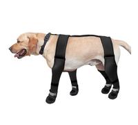 Bottines imperméables pour chien - Leggings à bretelles réglables, protecteurs de pattes antidérapants | Parfait pour les activités de plein air, les saisons froides, les surfaces humides, la