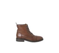 JACK & JONES Bottines en cuir pour homme, cognac, taille 42 EU, cognac, 42 EU
