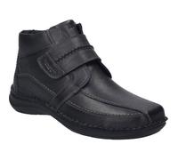 Bottines - JOSEF SEIBEL - New Anvers 95 - Cuir Noir - Fermeture Scratch - Talon Plat 47