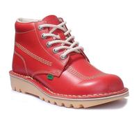 Bottines - KICKERS - Kick Hi M - Cuir rouge - Semelle matelassée - Haute tige 47