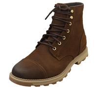 Bottines Madson II Sorel pour Homme - Cuir Tabac et Noir - 44 EU