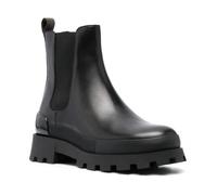 Bottines Michael Kors ROWAN BOOTIE - Noir - Femme - Talon Plat - Tige Moyenne - Lacets 37