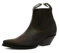Bottines Mustang à Talons pour Hommes avec Moulant et Bottines Western Chelsea