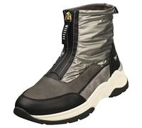 Bottines Mustang Front Zip Femme - Noir Et Graphite - 36