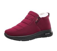 Bottines Neige Femme Imperméables Fourrées Chaudes Bottines Neige Imperméables et Fourrées, Chaussures Chaudes pour Hiver, Voyage et Usage Quotidien