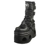 Bottines New Rock METALLIC M-373-S94 Noir Unisex - 41 EU