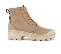 Bottines Pallabase hi cuff wp pour Femme - PALLADIUM - Ochre tan - Etanche - Cuir 40