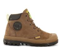 Chaussures enfant Palladium Pampa hi cuff Wp oz Marron 34