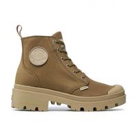 Palladium Bottines Pallabase Twill Textile Butternut Femme Taille 40