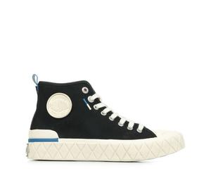 Bottines Palladium Palla Ace Chukka Cvs - Mixte - Toile - Noir - Lacets 39