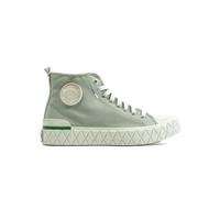 Bottines Palladium Palla Ace Chukka Cvs - Vert - Toile - Lacets - Moyenne - Plat 40