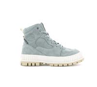 Bottines Palladium Pallashock Hi Snk - Homme - Gris - Cuir - Confortable 39