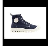 Bottines Palladium Pampa Blanc - Ombre blue-m - Homme - Lacets - Tige moyenne - Talon plat 39