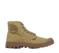 Bottines Palladium Pampa Hi - Olive - Homme - Semelle crantée - Toile délavée 44