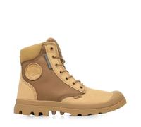 Bottines Palladium Pampa Sc Wpn U-s - Dear brown - Homme - Haute - Lacets - Waterproof 36