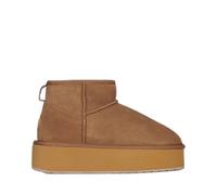 Emu Australia Stinger Micro Flatform Boots Marron EU 40 Femme