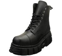 Bottines Plateformes New Rock - Noir en Cuir, Unissexe - 41 EU